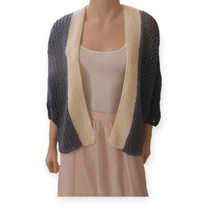 Crochet Open Cardigan